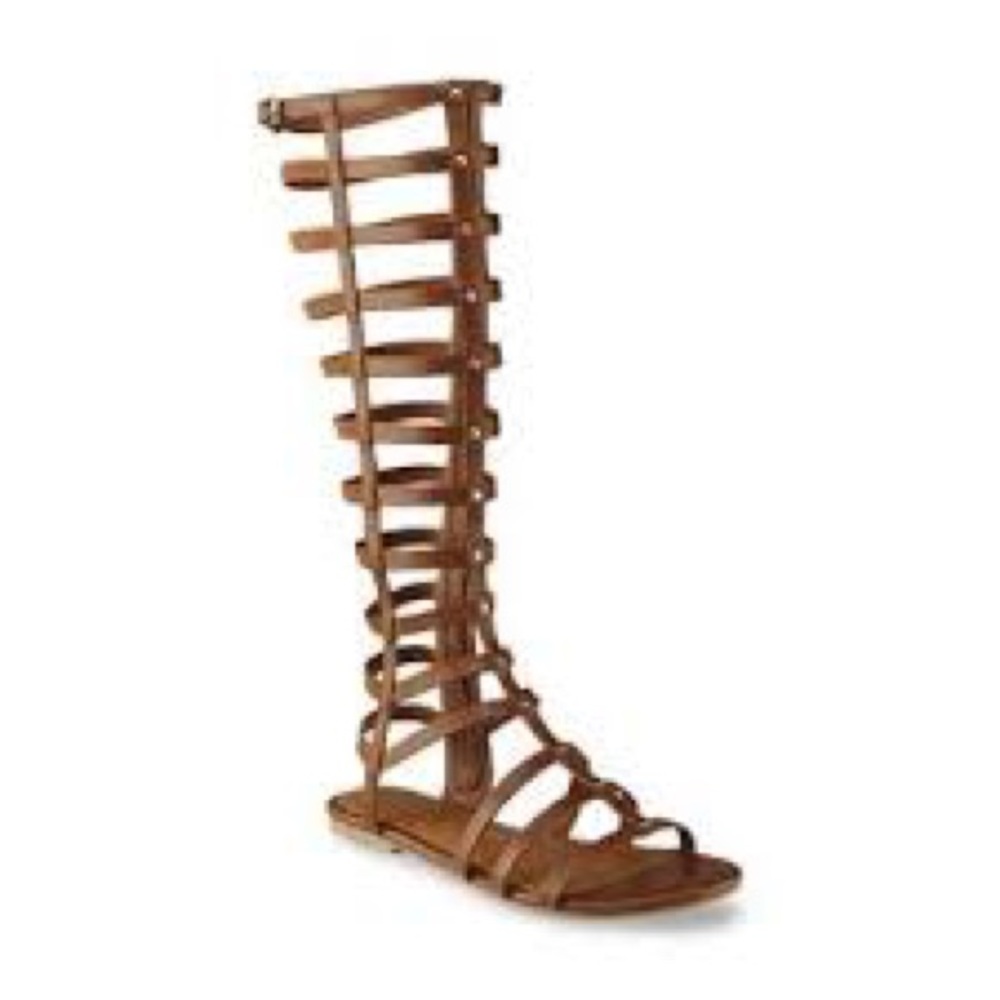 Sears - Brown Tall Gladiator Sandals